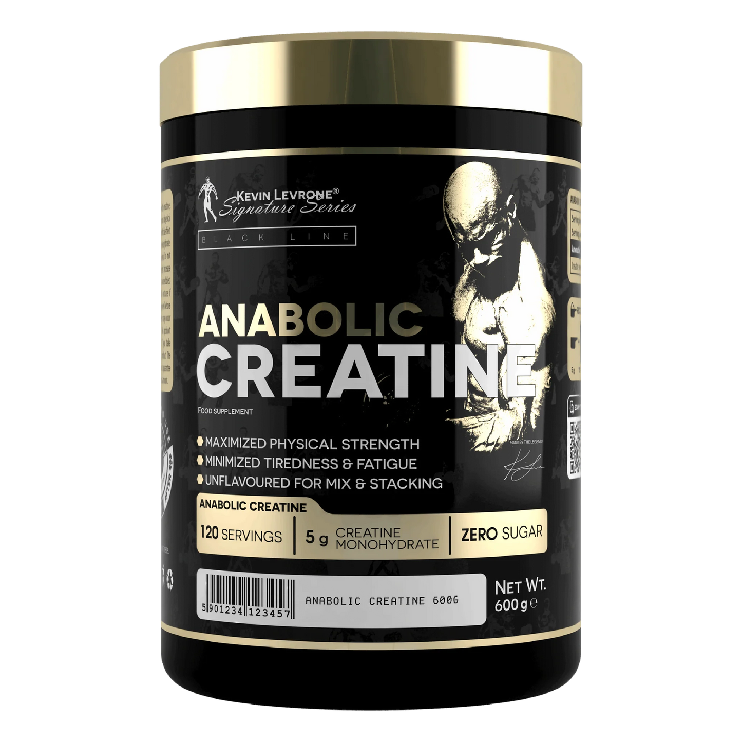 ANABOLIC CREATINE 600GRAM | 120 SERVINGS | BY KEVIN LEVRONE