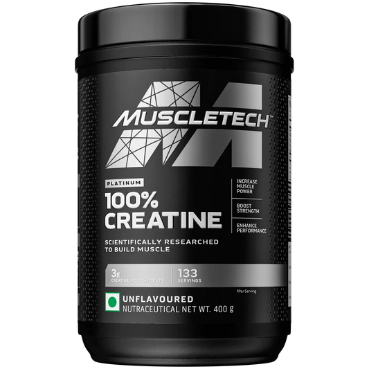 MT PLATINUM CREATINE 400GRAM | 80 SERVINGS | BY MUSCLETECH