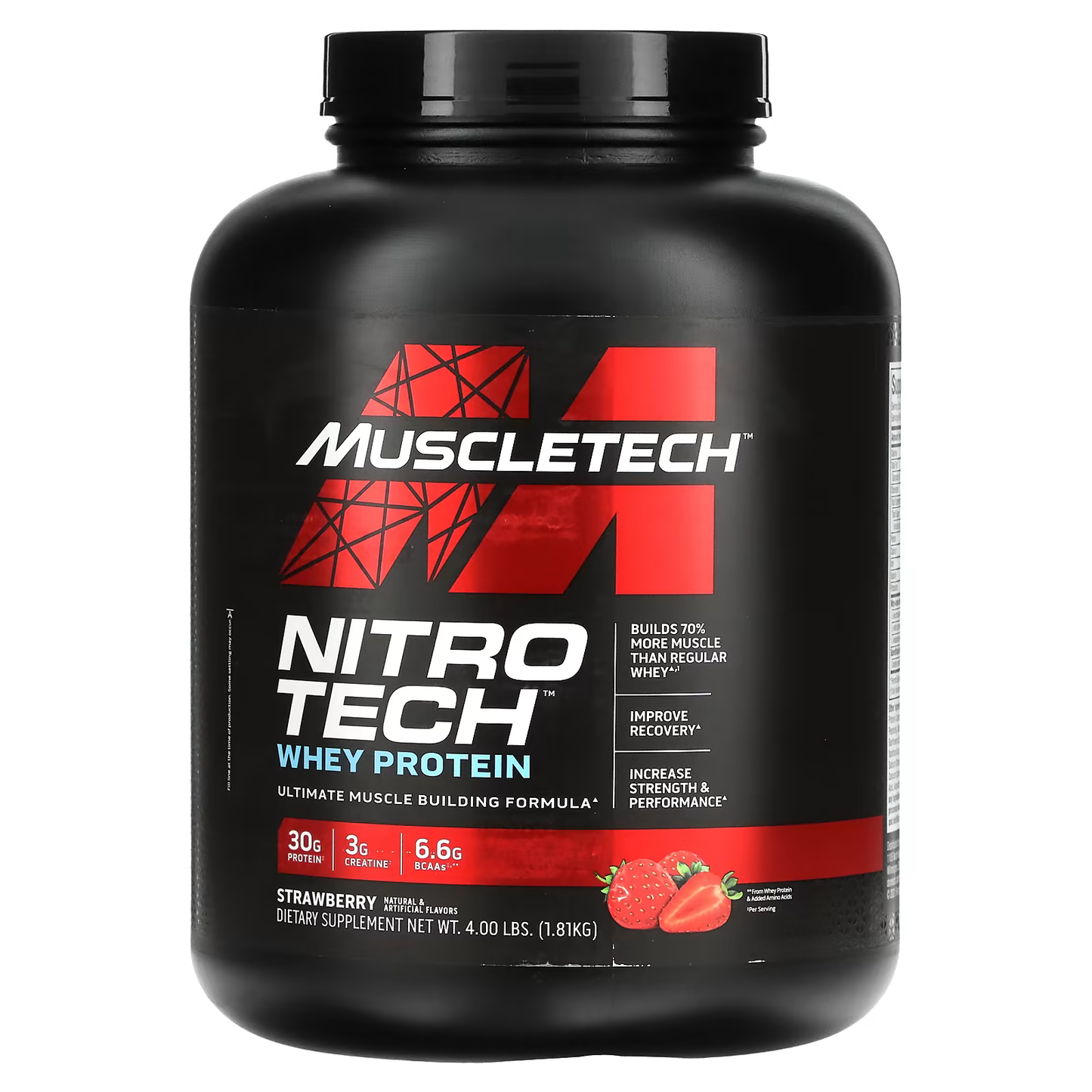 NITROTECH | 4LBS | BY MUSCLETECH