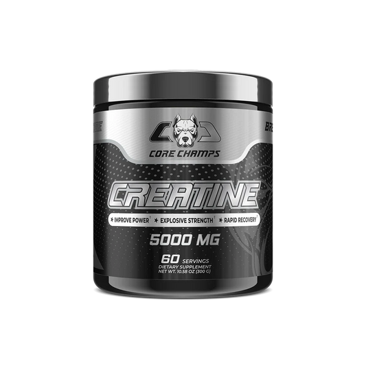 CREATINE MONOHYDRATE 300GRAM | 60 SERVINGS | BY CORE CHAMPS