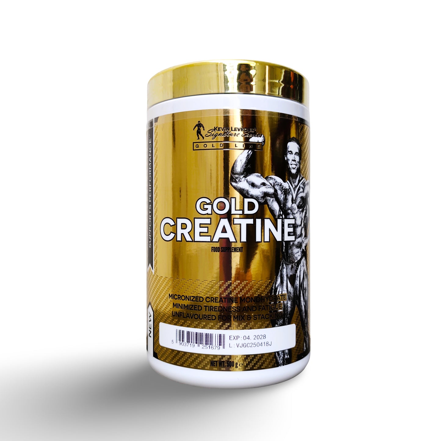 GOLD CREATINE 500GRAM | 100 SERVINGS | BY KEVIN LEVRONE