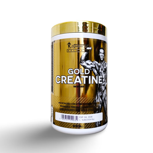GOLD CREATINE 500GRAM | 100 SERVINGS | BY KEVIN LEVRONE