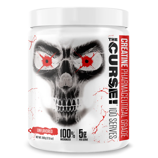 THE CURSE CREATINE MONOHYDRATE 500GRAM | 100 SERVINGS | BY JNX SPORTS