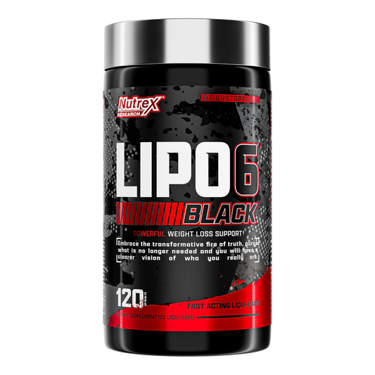 LIPO 6 BLACK UC NEW PACKING | 120 CAPS | BY NUTREX RESEARCH