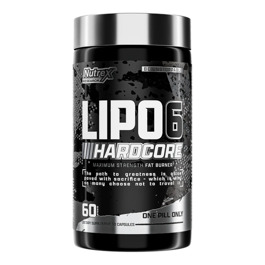LIPO 6 HARDCORE NEW PACKING | 60 CAPS | BY NUTREX RESEARCH