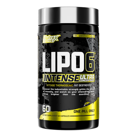 LIPO 6  INTENSE NEW PACKING| 60 CAPS | BY NUTREX RESEARCH