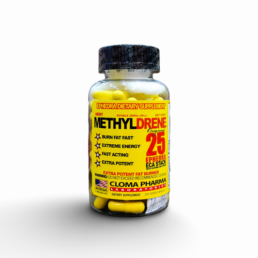 METHYLDRENE FAT BURNER | 100 CAPS | BY CLOMA PHARMA