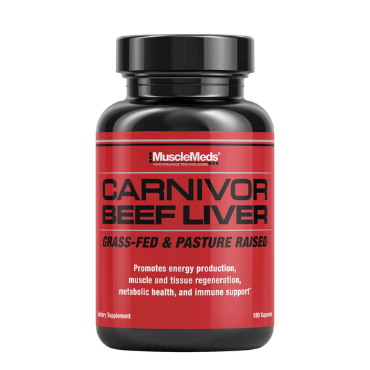 CARNIVOR GRASS FED BEEF LIVER AMINO | 180 CAPS | BY MUSCLEMEDS