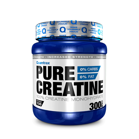 QUAMTRAX PURE CREATINE 300GRAM | 100 SERVINGS | BY QUAMTRAX